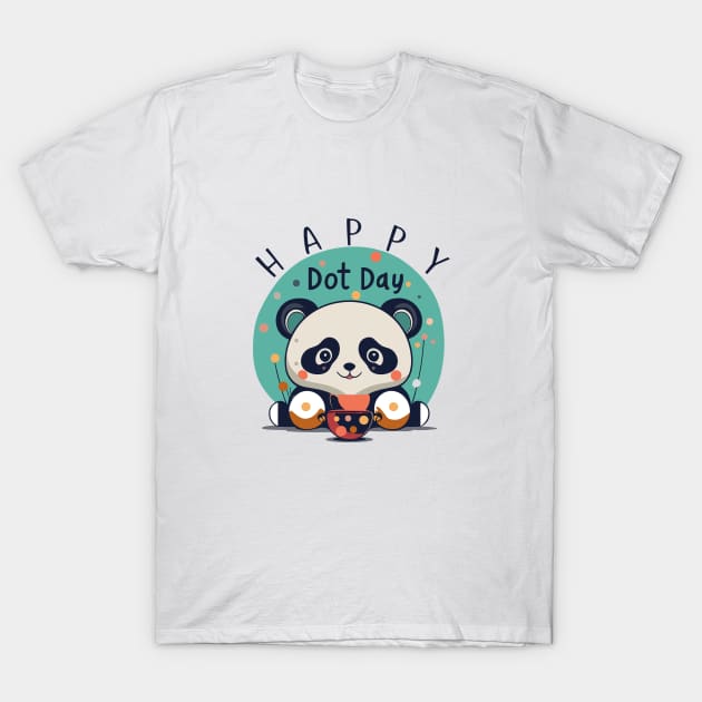 Happy Dot Day T-Shirt by DesignerDeskStd